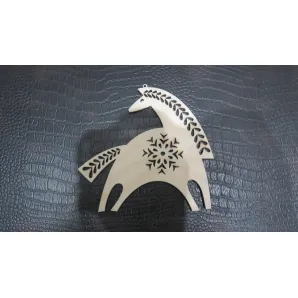 Набор резных фигурок из дерева «Ажурная сказка» (5шт, 10-12 см)